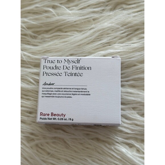 Rare Beauty True to Myself Tinted Pressed Talc-Free Finishing Powder Amber - Picture 9 of 10